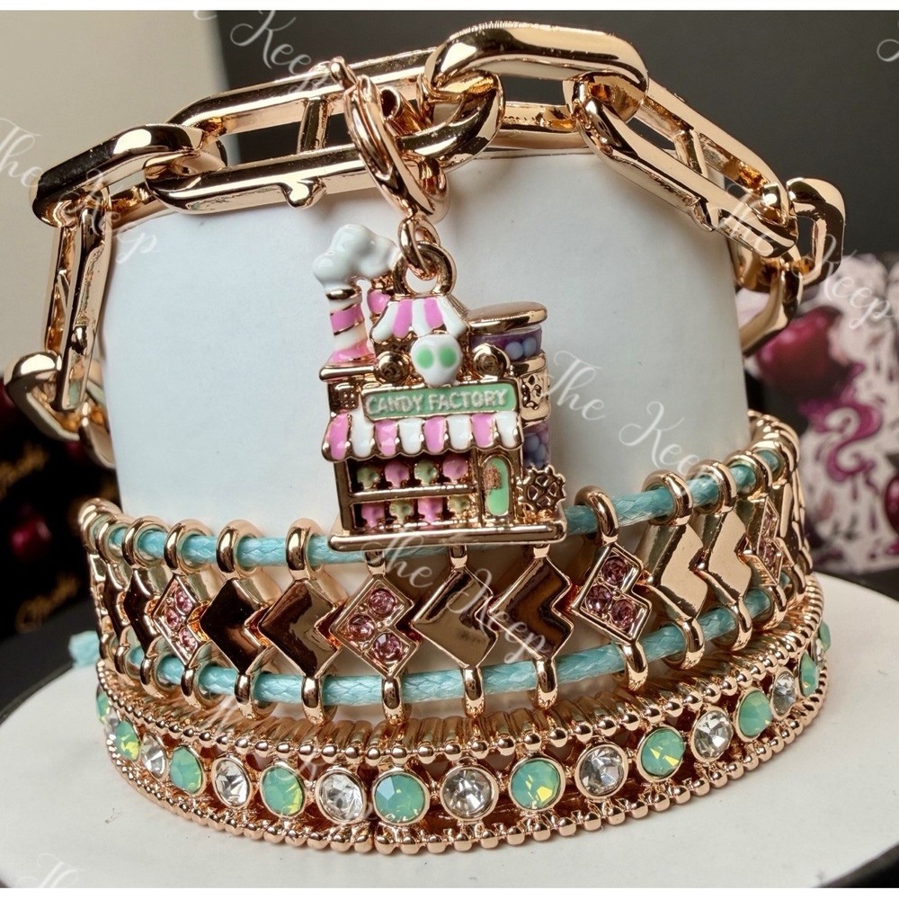 Bomb Party Halloween 26 Stack ST96293 Candy Factory Sparkle Rose Gold Bracelet